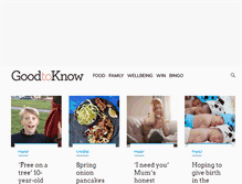 Tablet Screenshot of goodtoknow.co.uk